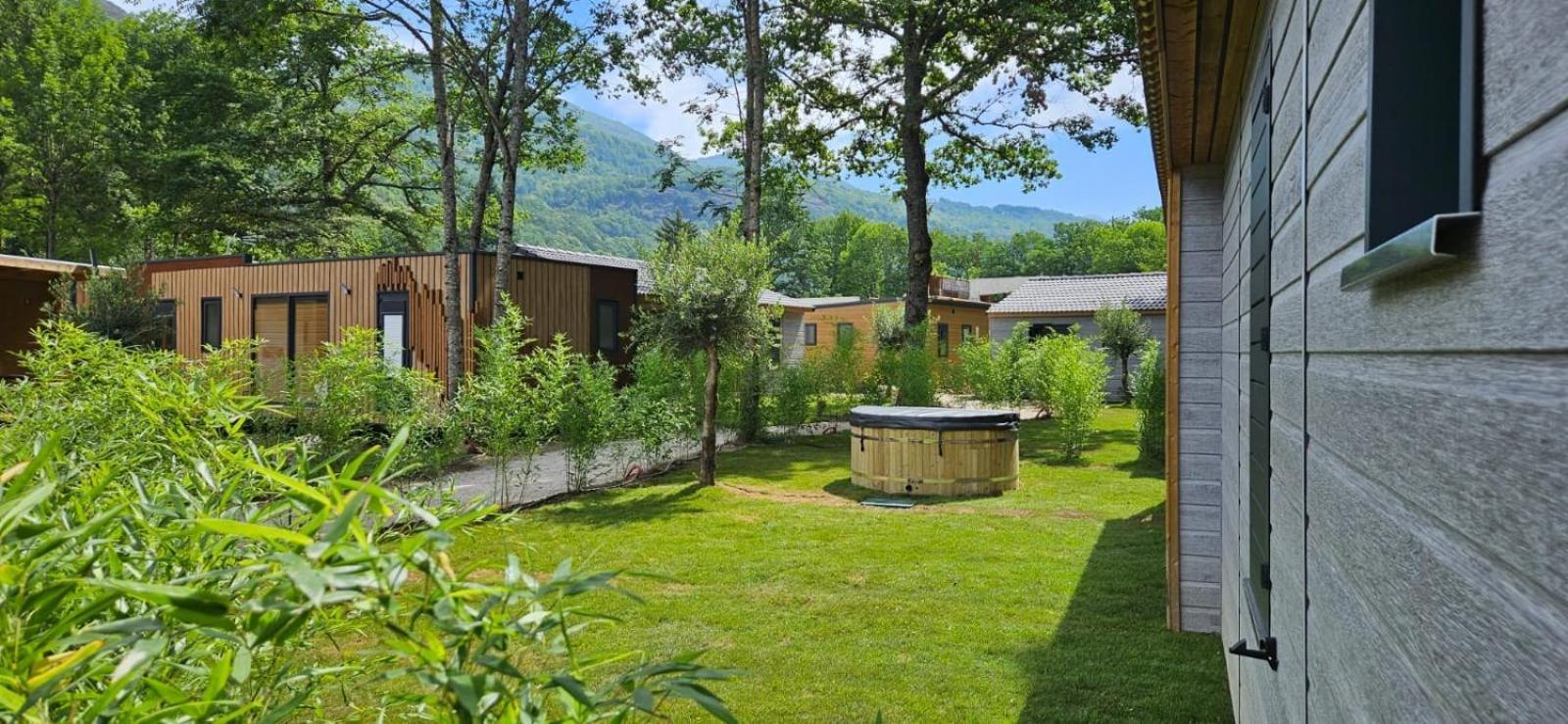Camping Paradis La Marmotte Ax-les-Thermes Exteriér fotografie