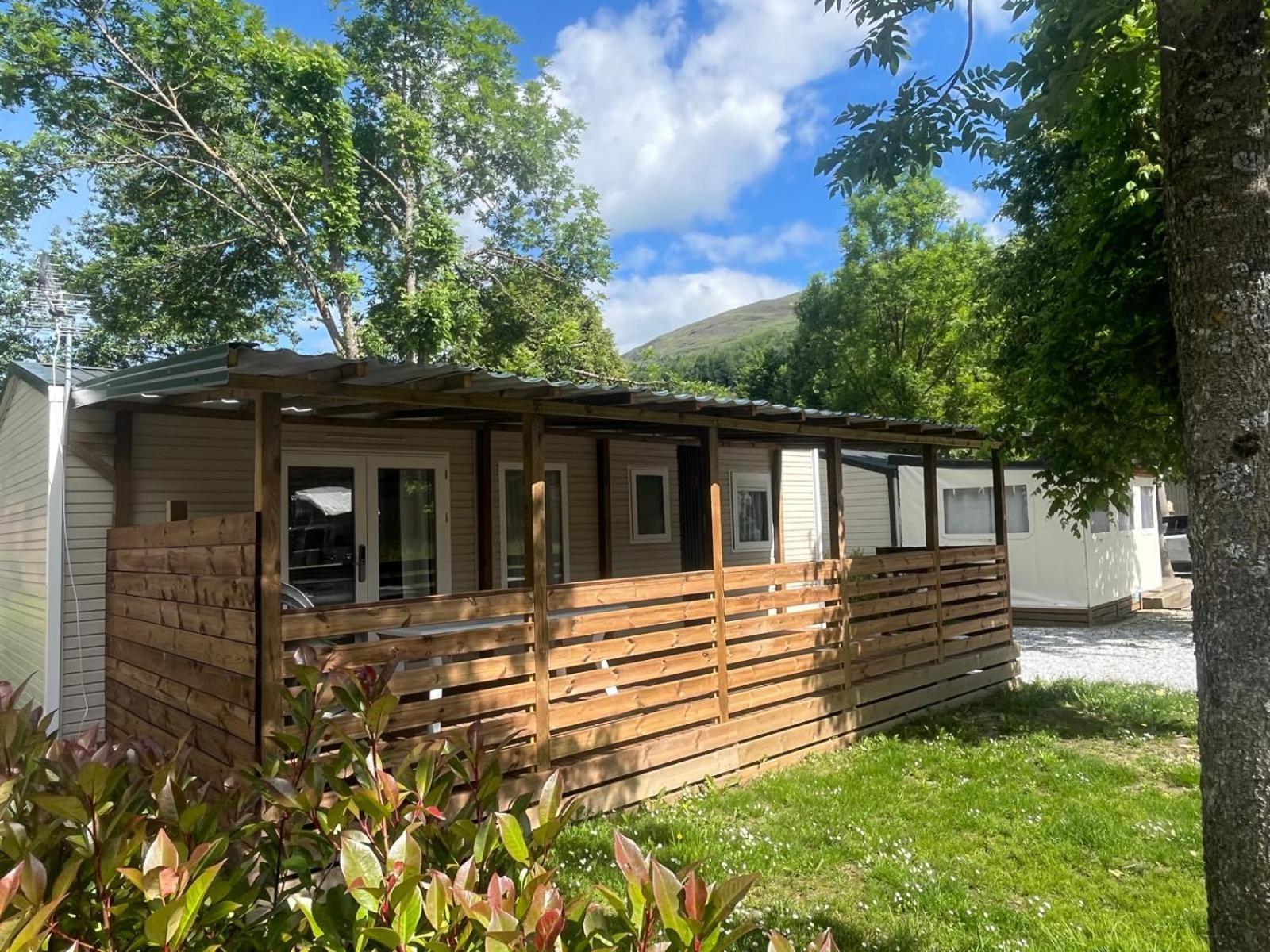 Camping Paradis La Marmotte Ax-les-Thermes Exteriér fotografie